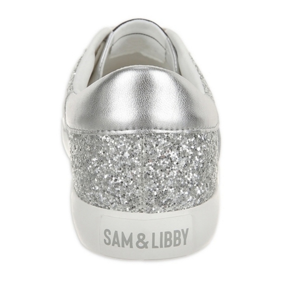 Women's Sam and Libby Alina Glitter Sneaker - Picture 4 of 5